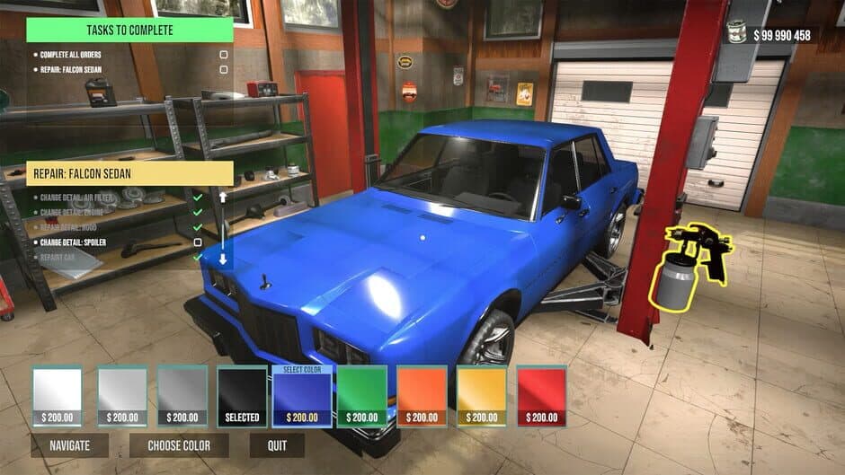 Car Tuning Garage Simulator screenshot 3