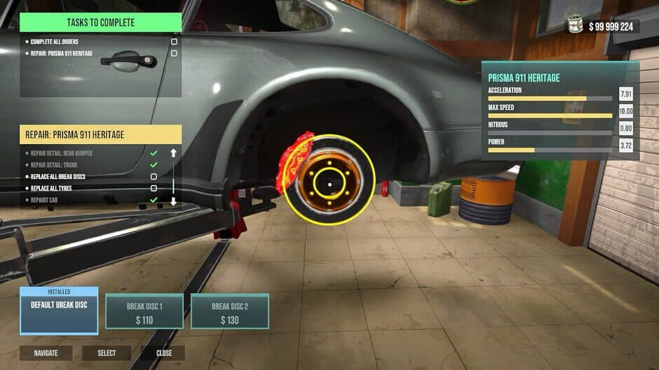 Car Tuning Garage Simulator screenshot 6