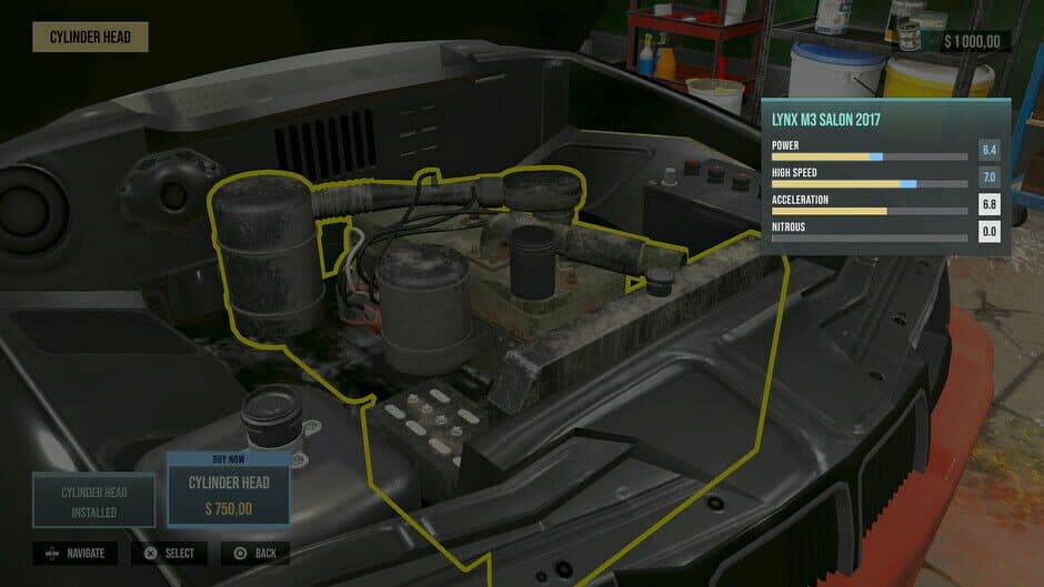 Car Tuning Garage Simulator screenshot 1