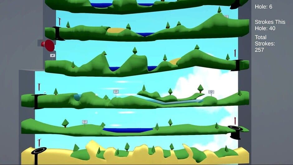 Rocket Golf: Tap screenshot 2