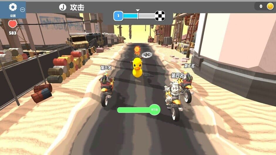 Motor Racing Battle screenshot 2