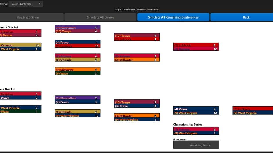 College Baseball: Dynasty Builder screenshot 3