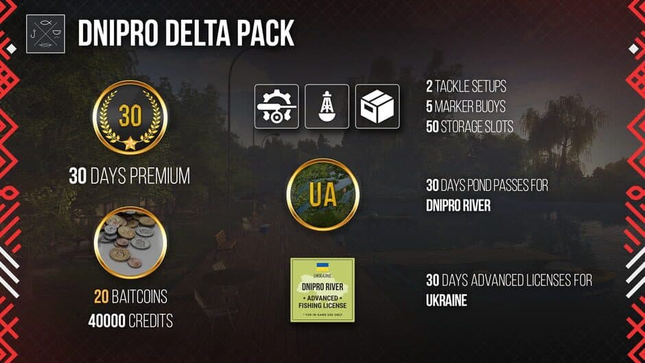 Fishing Planet: Dnipro Delta Pack screenshot 4