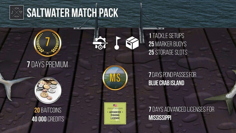 Fishing Planet: Saltwater Match Pack screenshot 2
