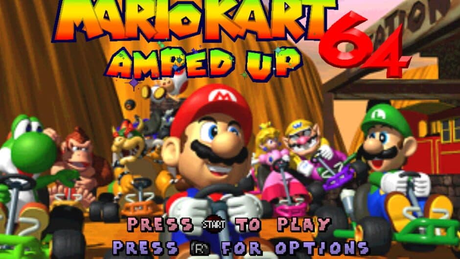 Mario Kart 64: Amped Up - Version 3 screenshot 2