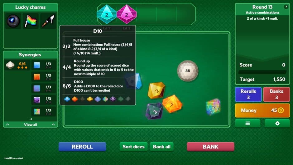 Dice Dice Baby screenshot 1