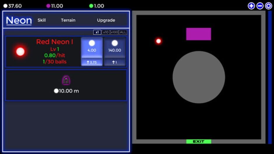 Neon Idle screenshot 3