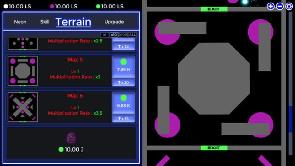 Neon Idle screenshot 4