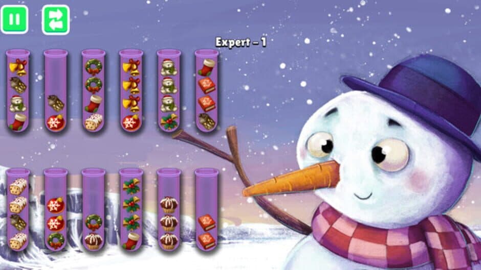 Christmas Sort Puzzle screenshot 1