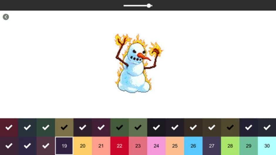Retro-Pixel Color Palette: Color by Number screenshot 2