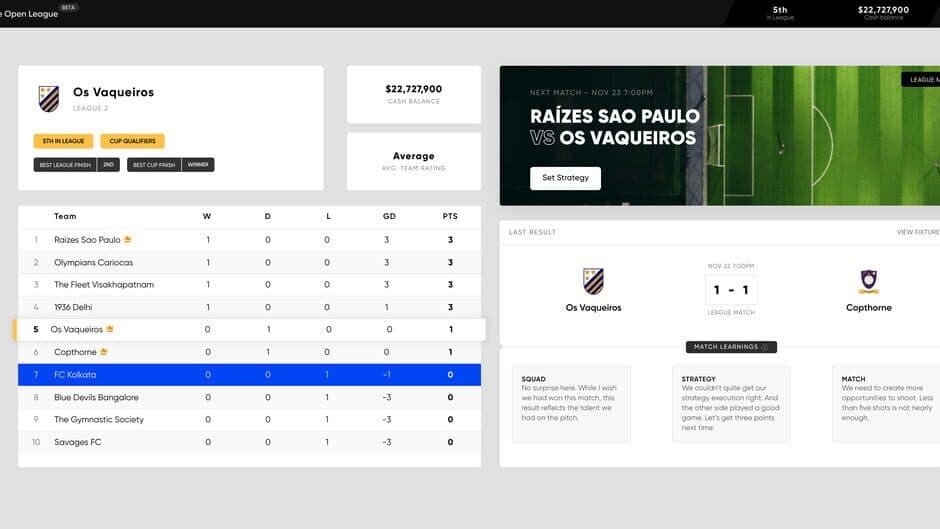 The Open League screenshot 4
