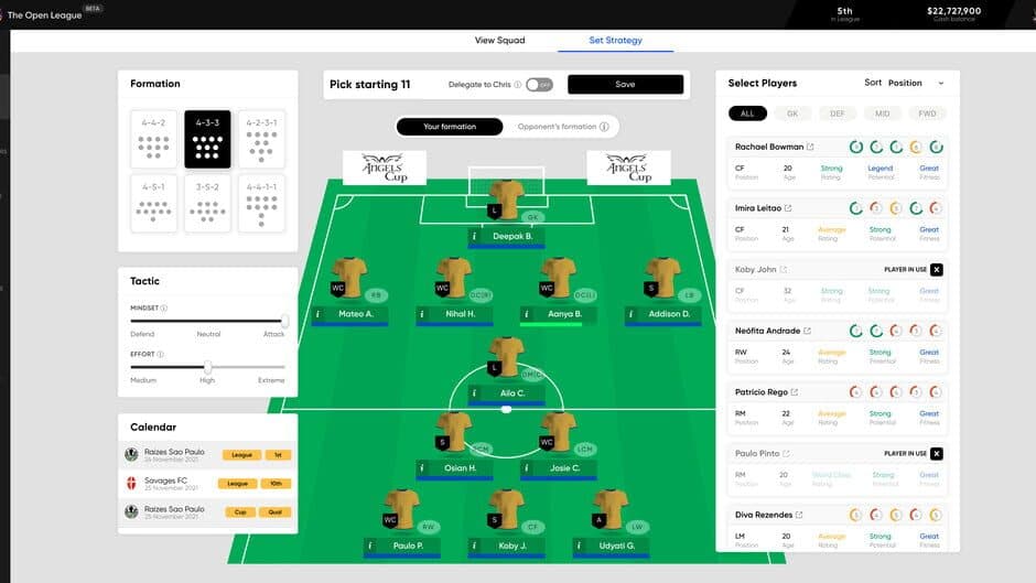 The Open League screenshot 1