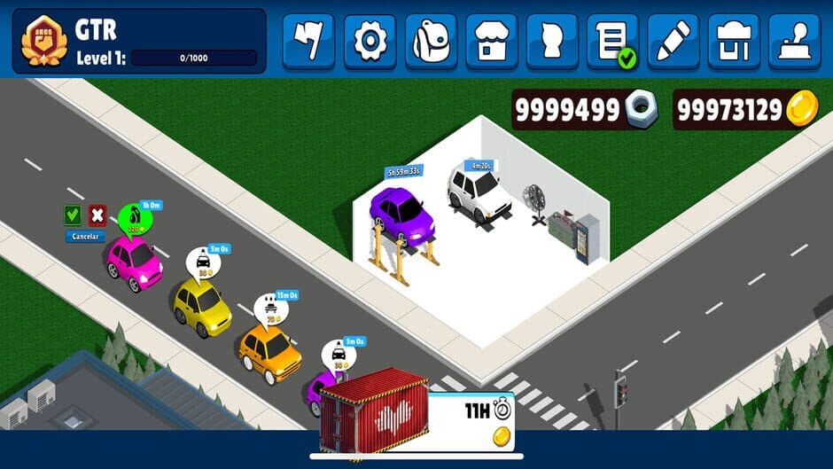 GTR: Garage Town Racing screenshot 1