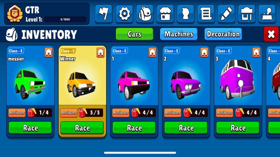 GTR: Garage Town Racing screenshot 2