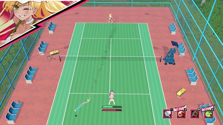 Academy Love Saga: Tennis Angels EX screenshot 5