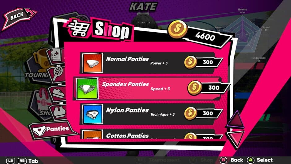 Academy Love Saga: Tennis Angels EX screenshot 6