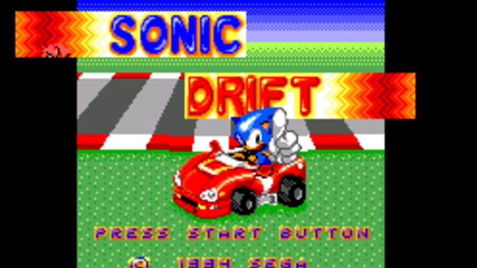 Sonic Drift GG2SMS screenshot 2