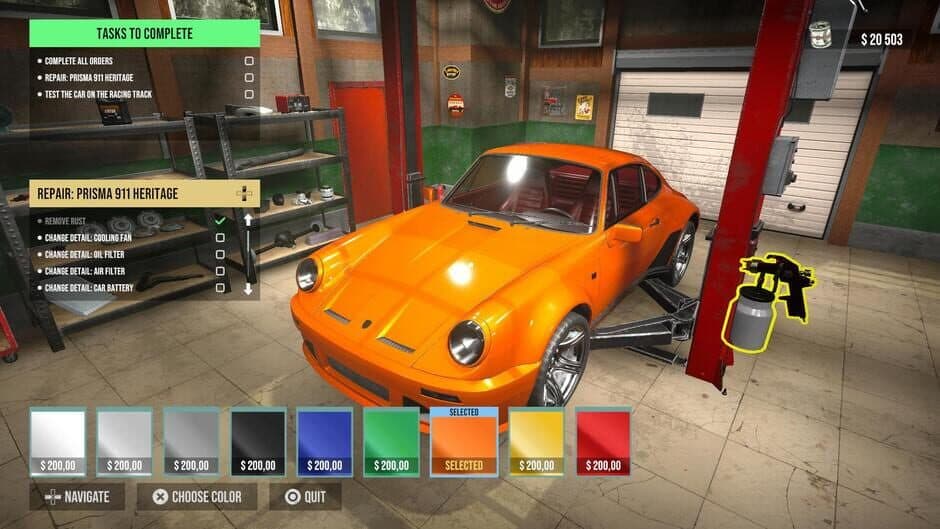 Tune My Car: Tuning Studio & Mechanic Simulator 2025 screenshot 3