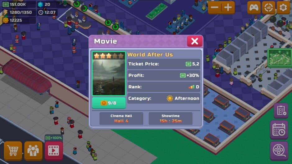 Idle Cinema Tycoon screenshot 6