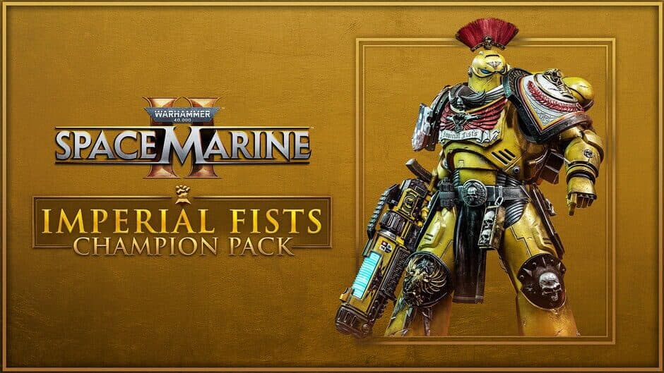 Warhammer 40,000: Space Marine II - Imperial Fists Champion Pack screenshot 2