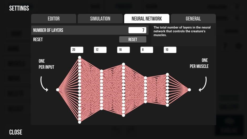 Evolution screenshot 1