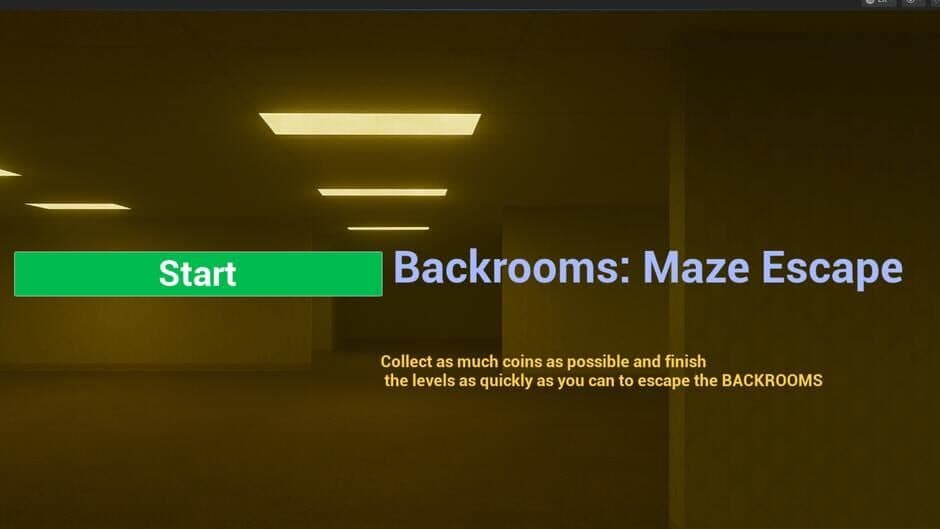 The Backrooms: Maze Escape screenshot 1