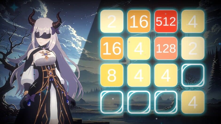 Battle Puzzle 2048: Wicked Witches screenshot 3