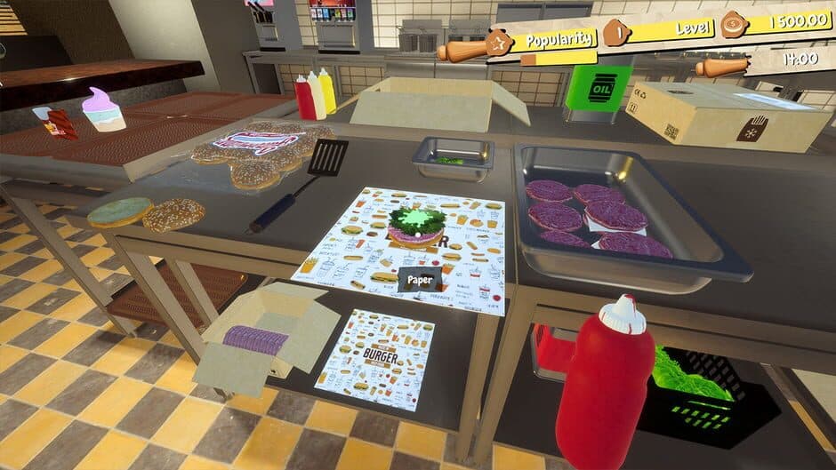 Fast Food 2025 Simulator & Myside Reality screenshot 5