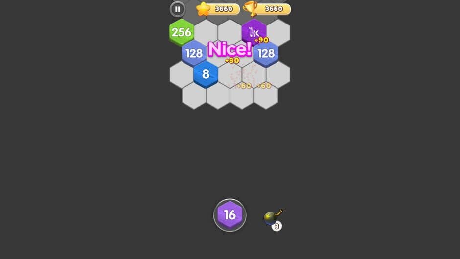Hexa Fusion 2048 screenshot 4