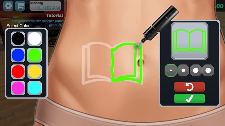 Tattoo Studio Simulator screenshot 4