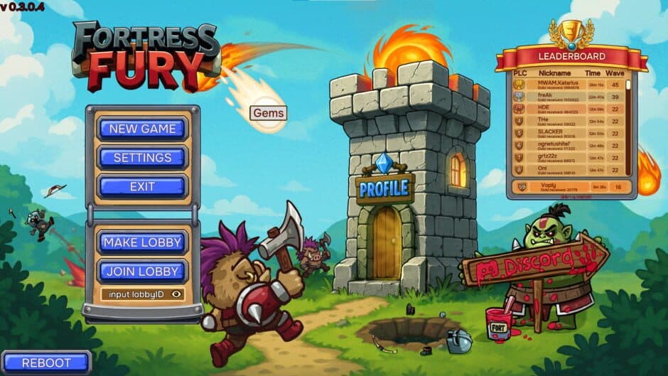 Fortress Fury screenshot 1