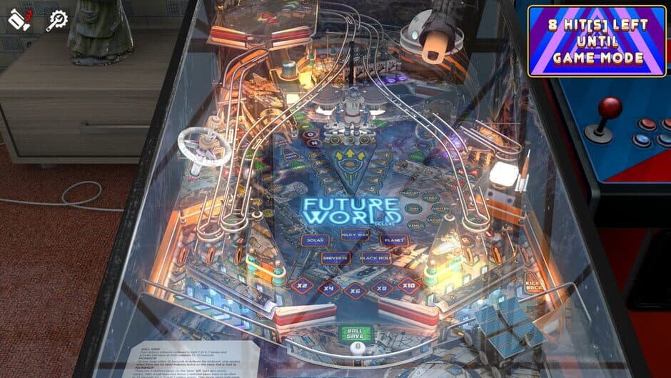 Zaccaria Pinball: Future World Deluxe Pinball Table screenshot 3
