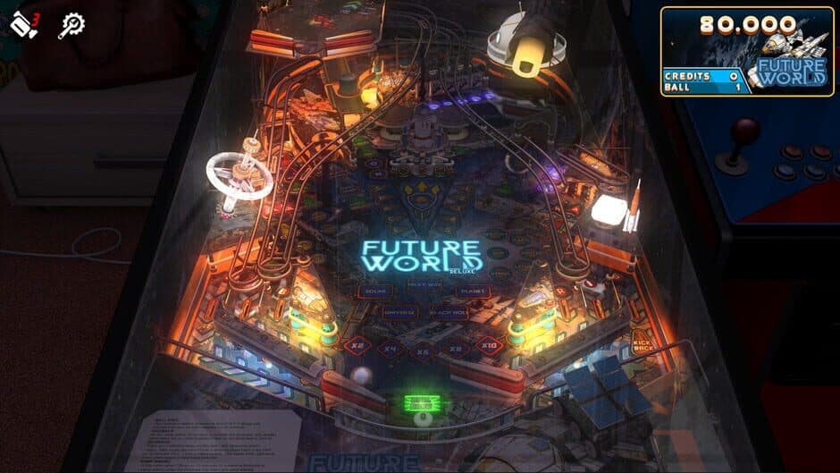 Zaccaria Pinball: Future World Deluxe Pinball Table screenshot 4