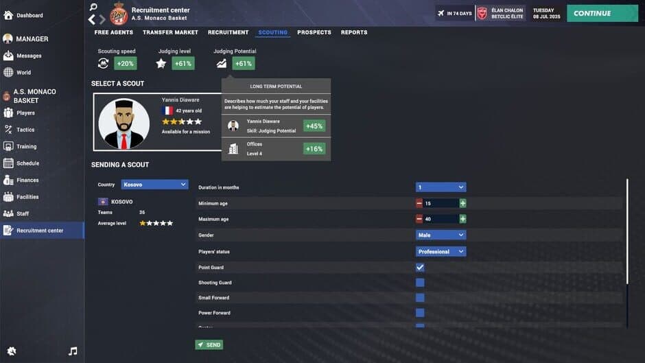 Pro Basketball Manager 2026 screenshot 6