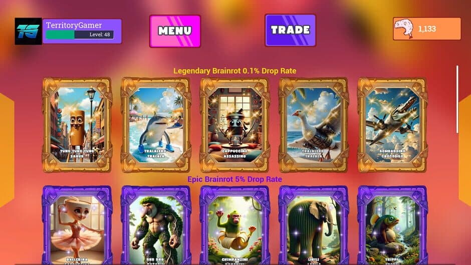 Italian Brainrot TCG screenshot 5