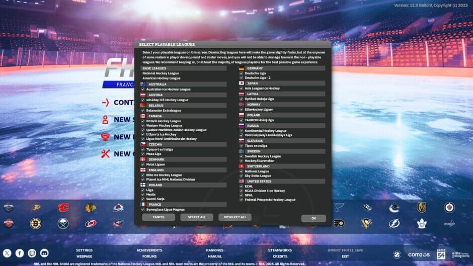 Franchise Hockey Manager 12 screenshot 6