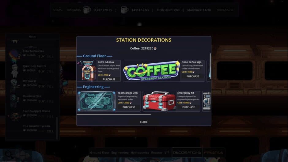 Starbrew Station screenshot 2