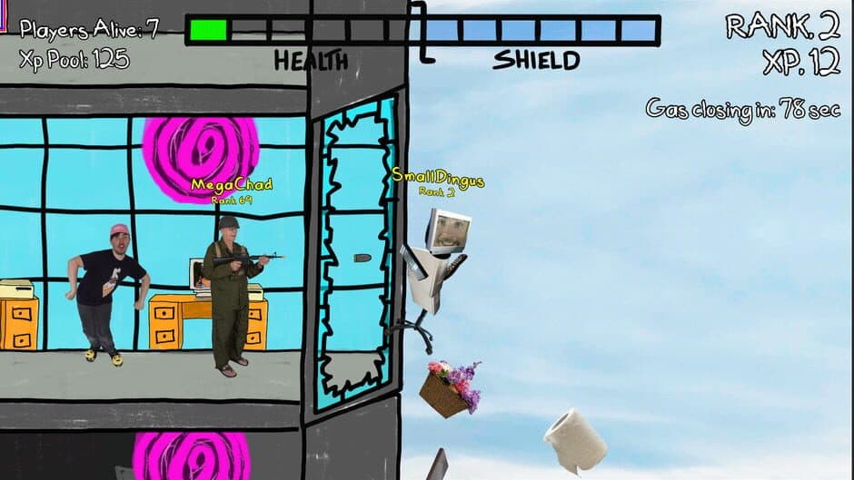 I'm in Love With Your Dead Grandmother: Online Battle Royale screenshot 1