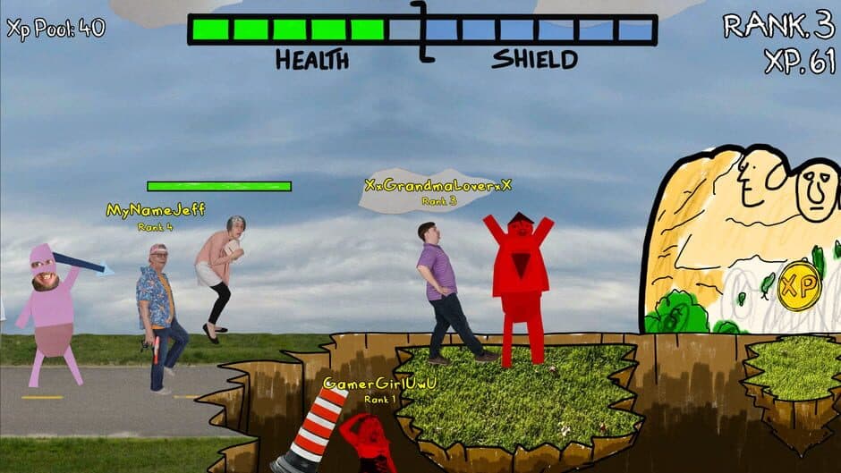 I'm in Love With Your Dead Grandmother: Online Battle Royale screenshot 3