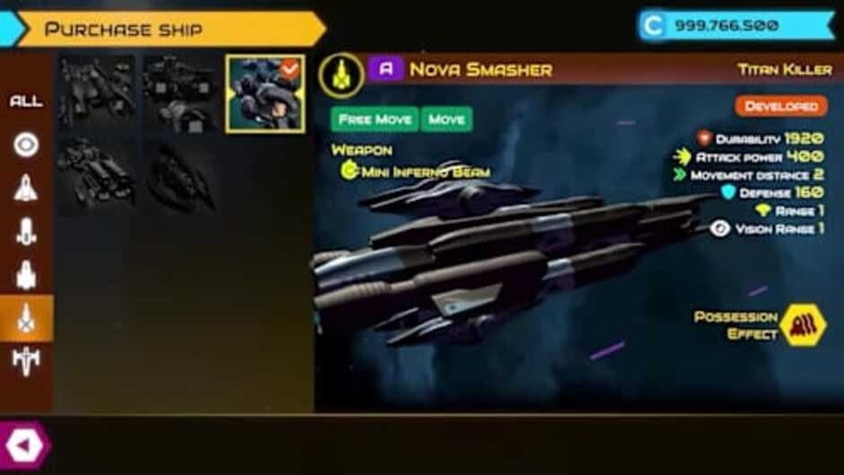 Star Titans: War of the Galaxy screenshot 1