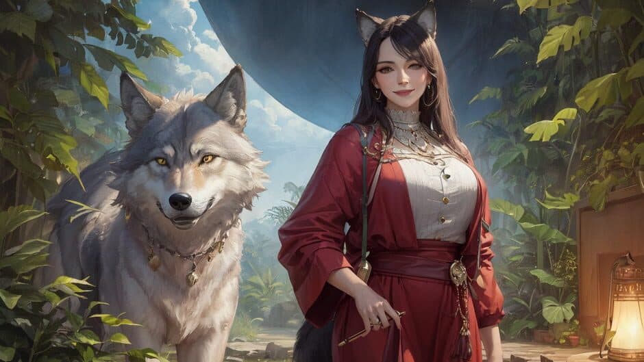 Sugoi Girls: Wolf Romance screenshot 2