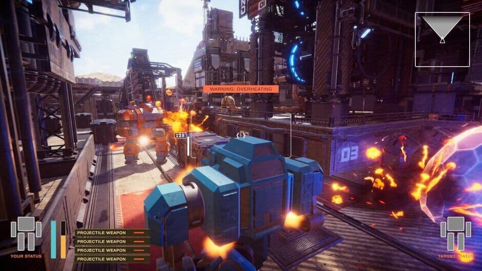 Robot Warfare War Game screenshot 1