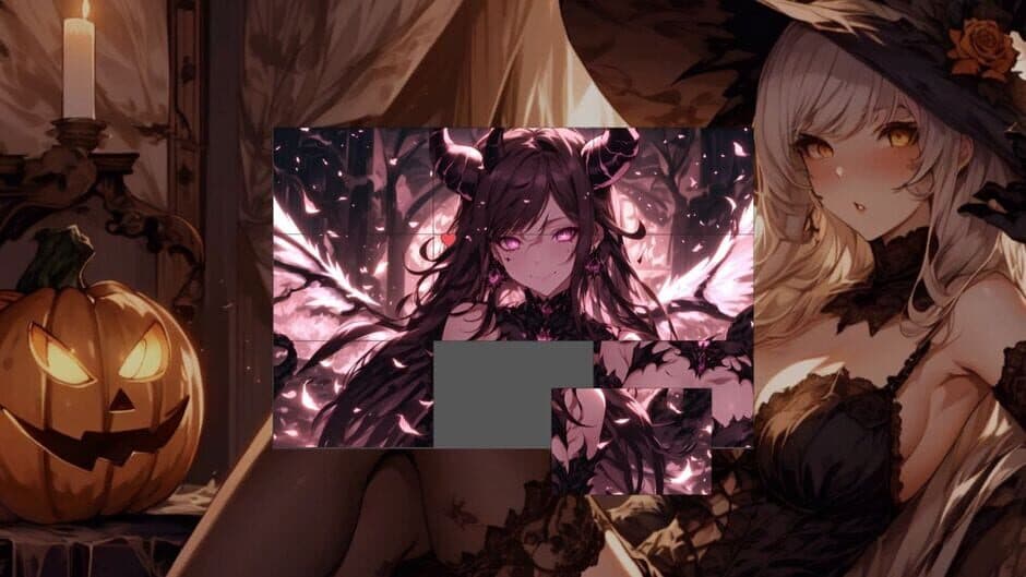 Mystic Beauty: Anime Shift Puzzles screenshot 1