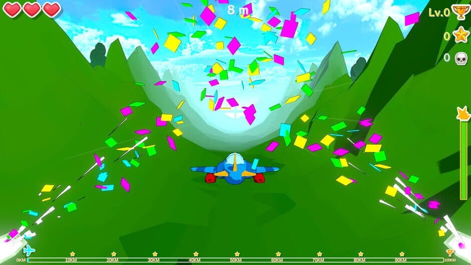 Fly Over! 100KM! Mountains! screenshot 6