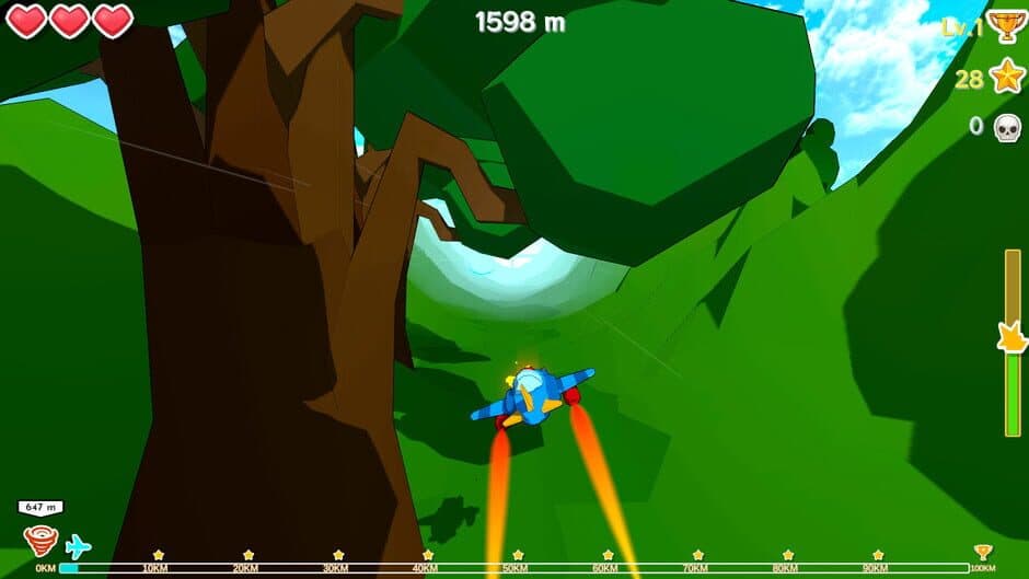 Fly Over! 100KM! Mountains! screenshot 3