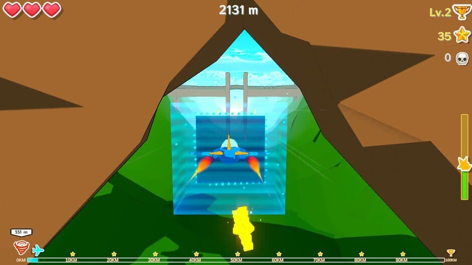 Fly Over! 100KM! Mountains! screenshot 5