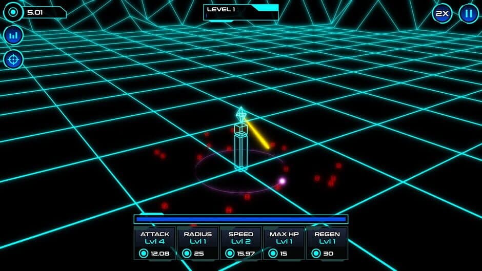 Idle Geometry Defense screenshot 2