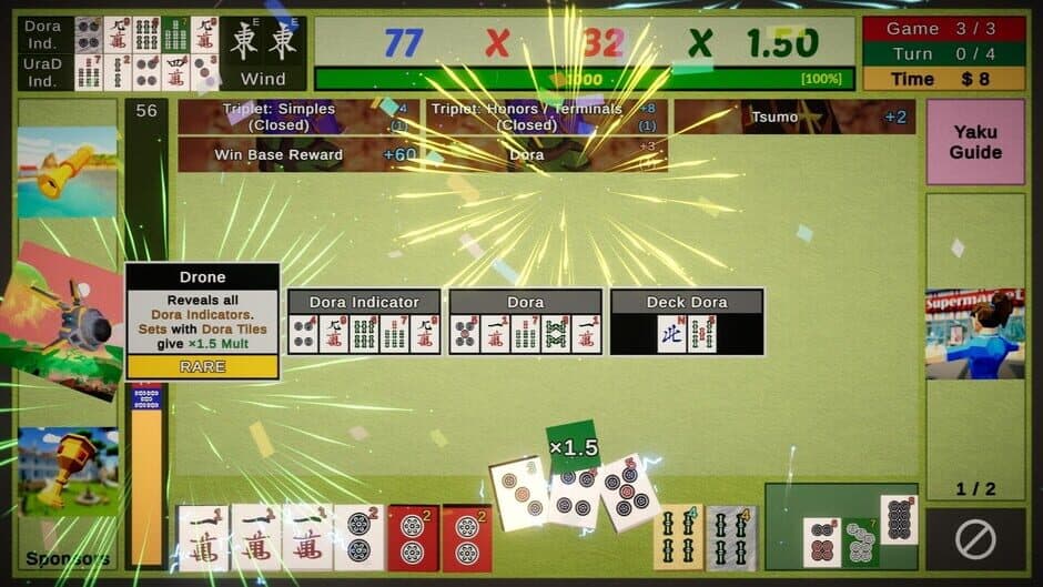 Showdown! Mahjong Tutorial Included screenshot 4