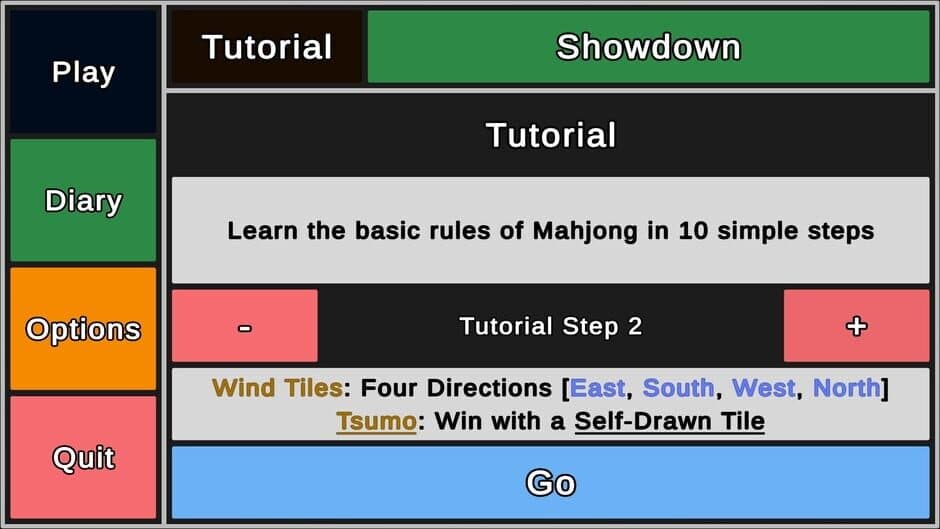 Showdown! Mahjong Tutorial Included screenshot 1