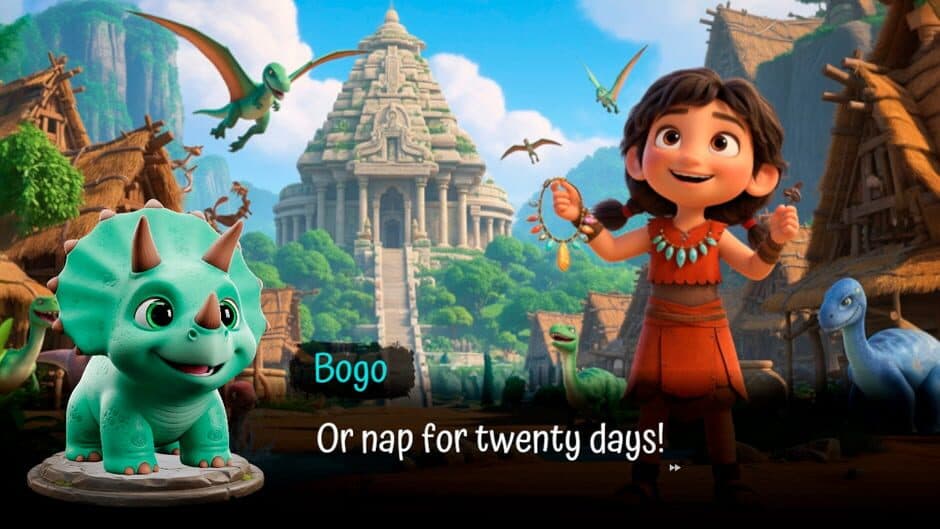 Jurassic Island: The Legend of Makumaku screenshot 2